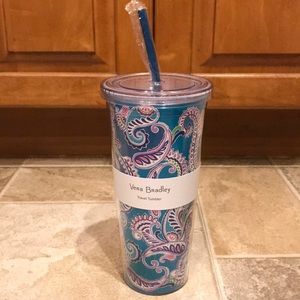 Vera Bradley 24 oz tumbler - Waikiki paisley NWT